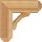 Ekena Millwork Legacy Craftsman Rough Sawn Bracket, Western Red Cedar, 4"W x 14"D x 14"H BKT04X14X14LEC04RWR - alternate 3